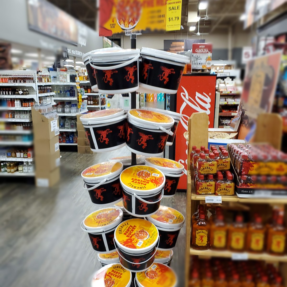Fireball at Tesco Ireland