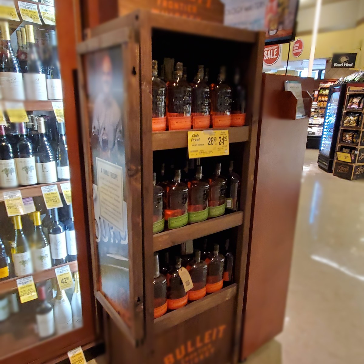 Bulleit at Total Wine