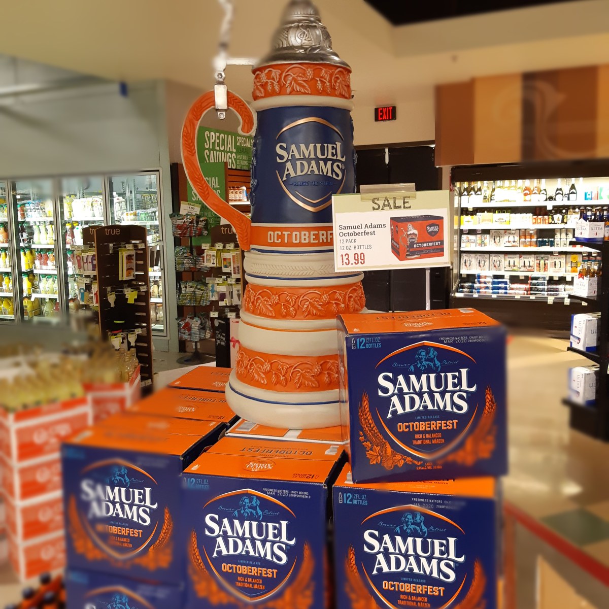 Samuel Adams at Safeway