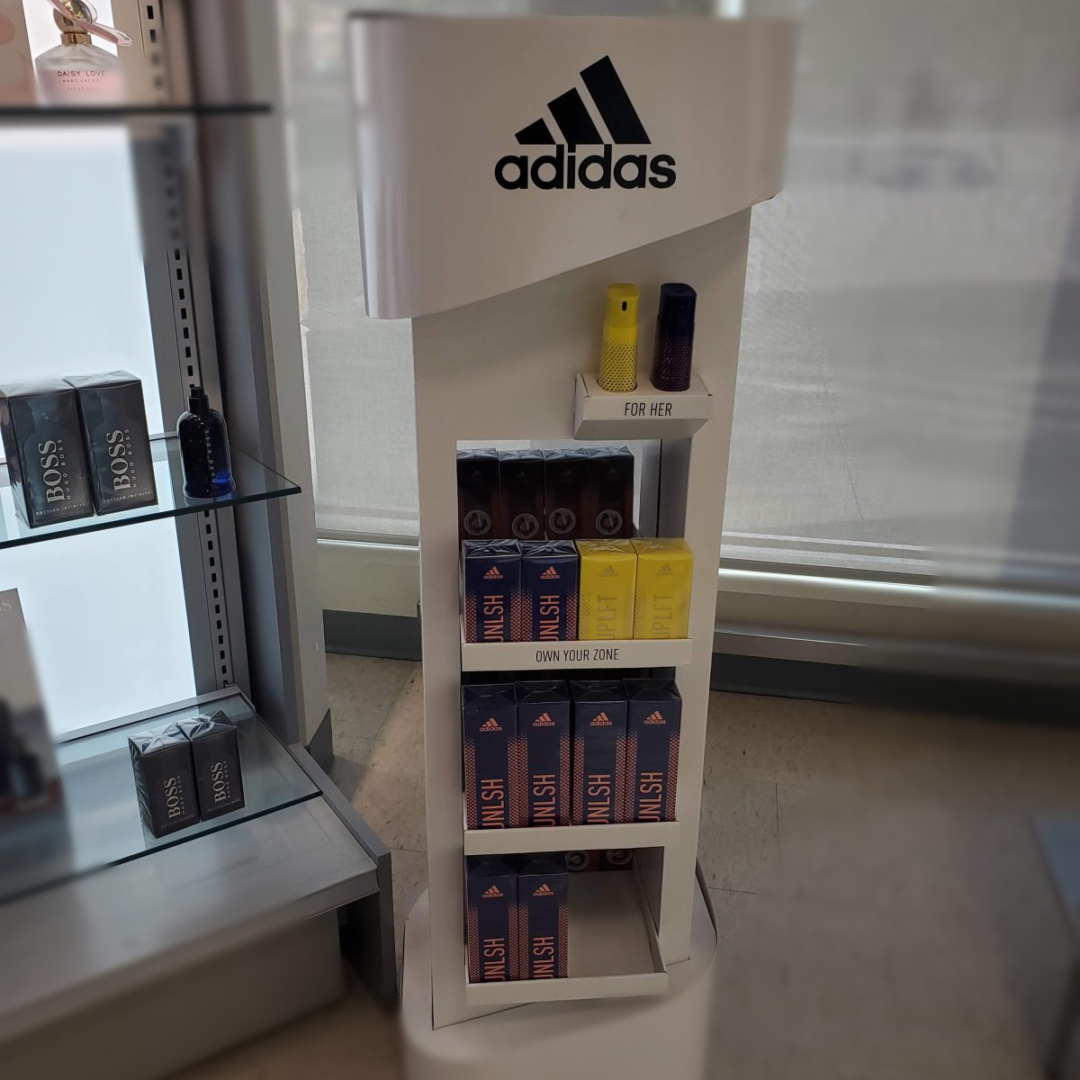 In-store display at SLGA