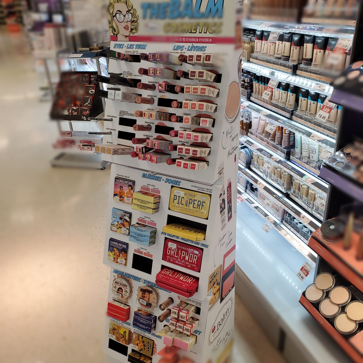 In-store display at Tesco Ireland