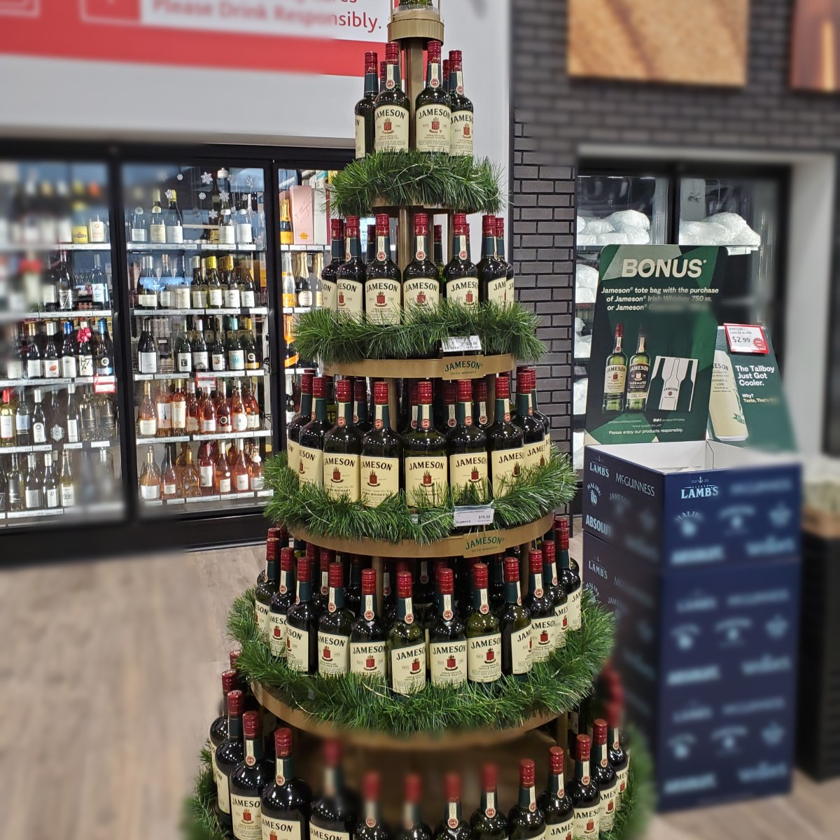 Jameson at Local Wine Shop