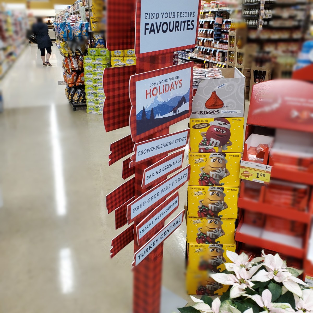 In-store display at Walgreens