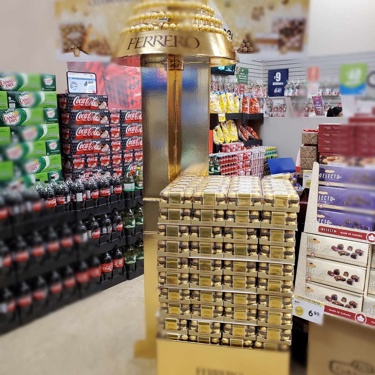 In-store display at LCBO
