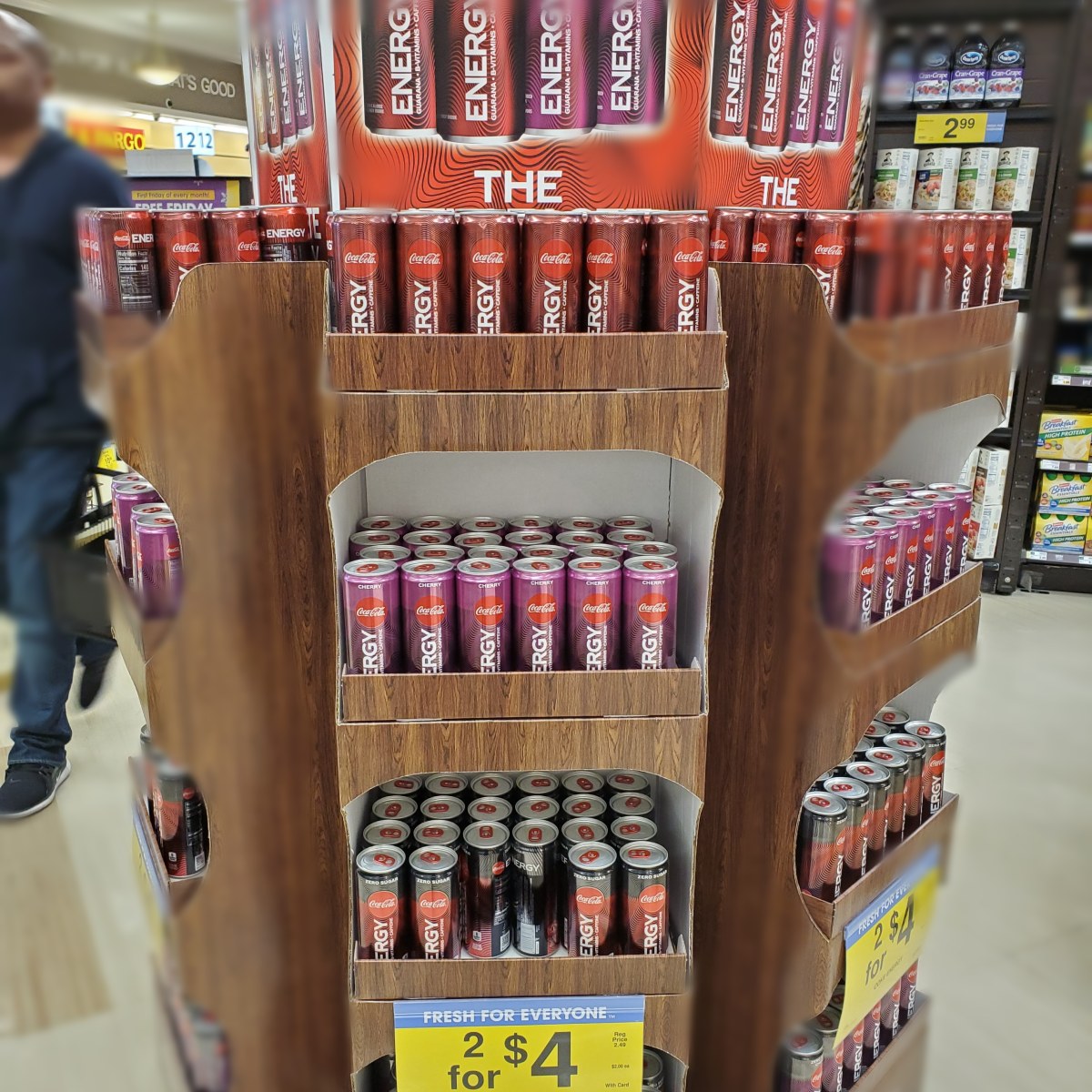 Coca-Cola Energy at Local Wine Shop