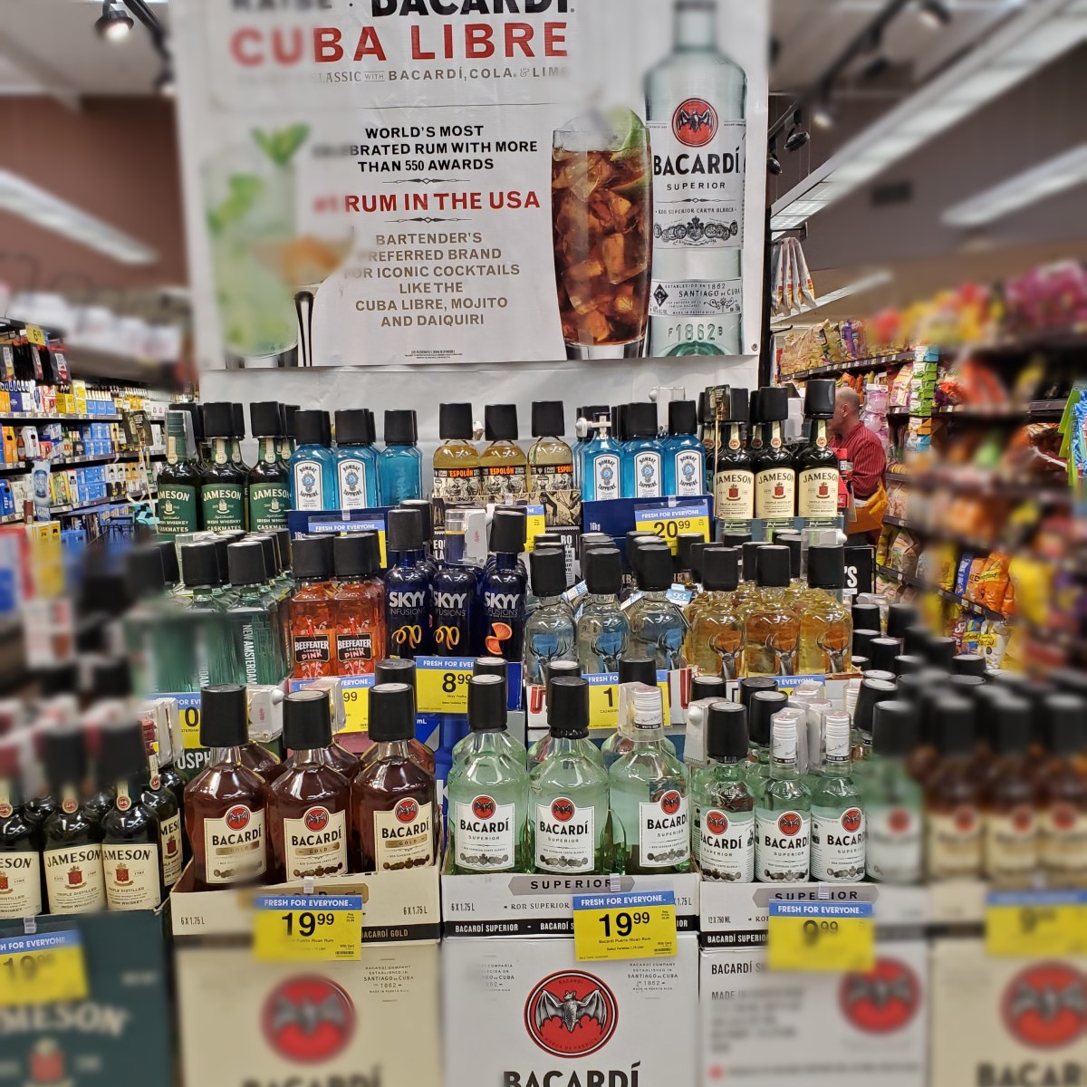Bacardi at Total Wine