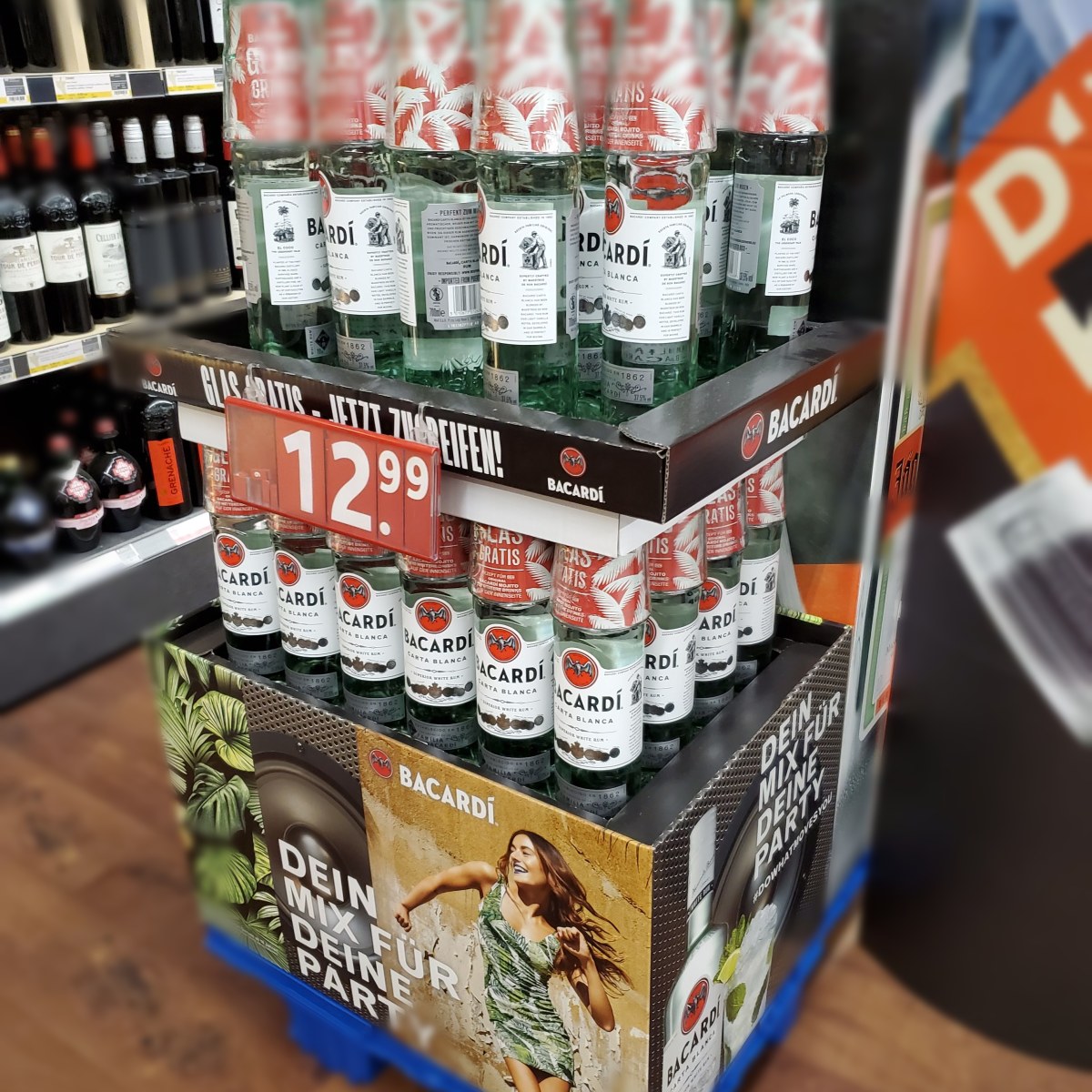 Bacardi at Binny's
