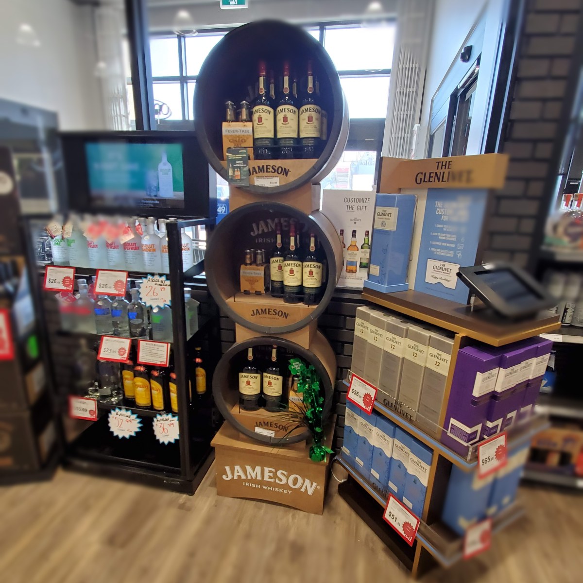 Jameson at Local Wine Shop