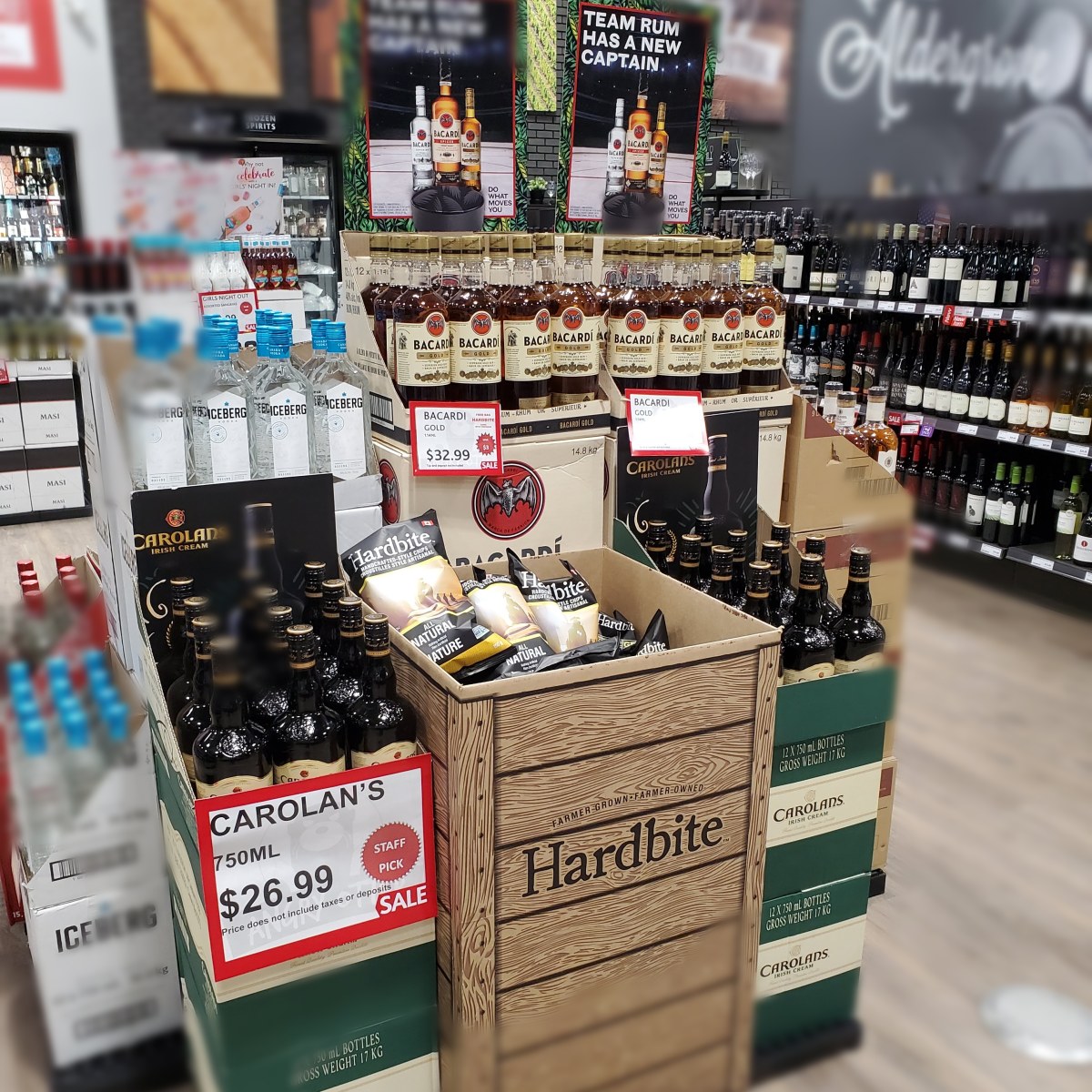 Bacardi at Spec's
