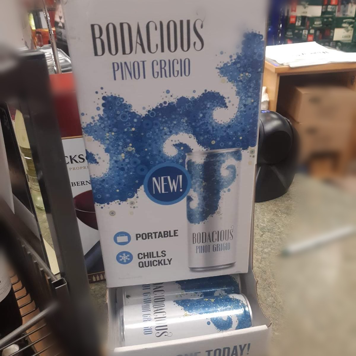 Bodacious at Tesco Ireland