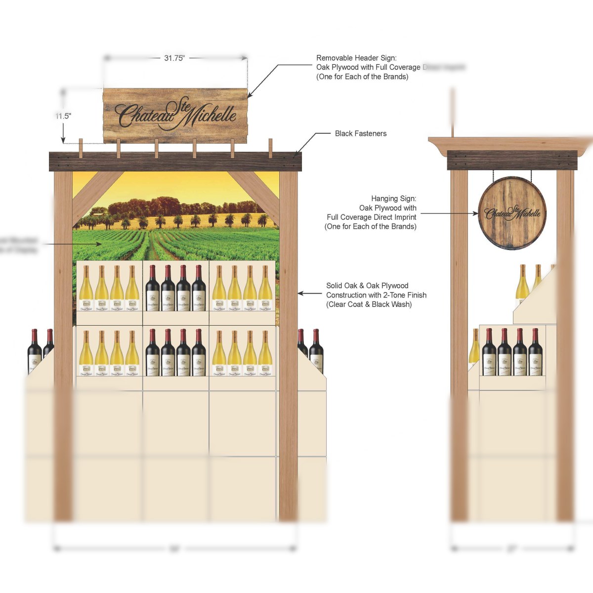 Chateau Ste Michelle at Total Wine