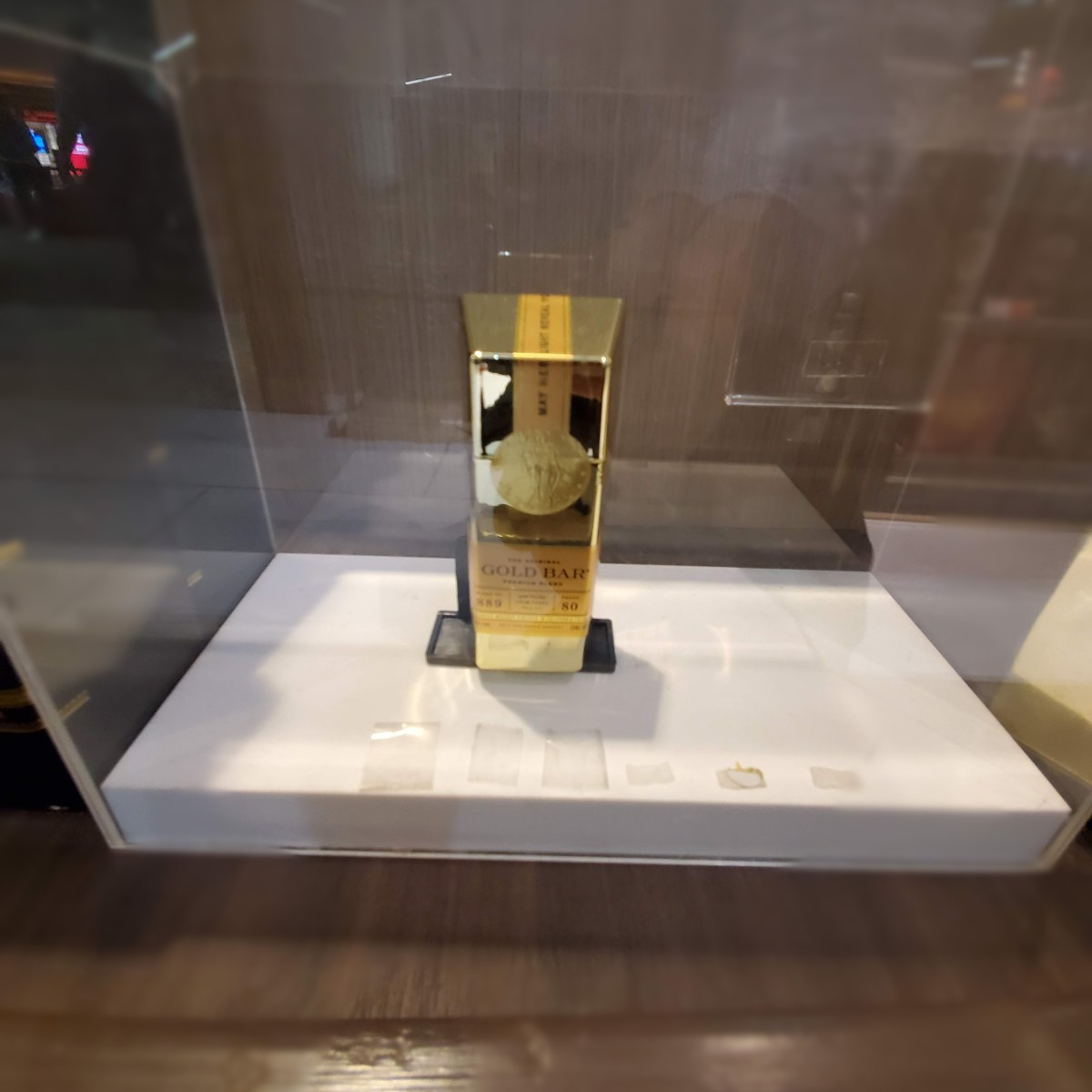 Gold Bar at Waitrose