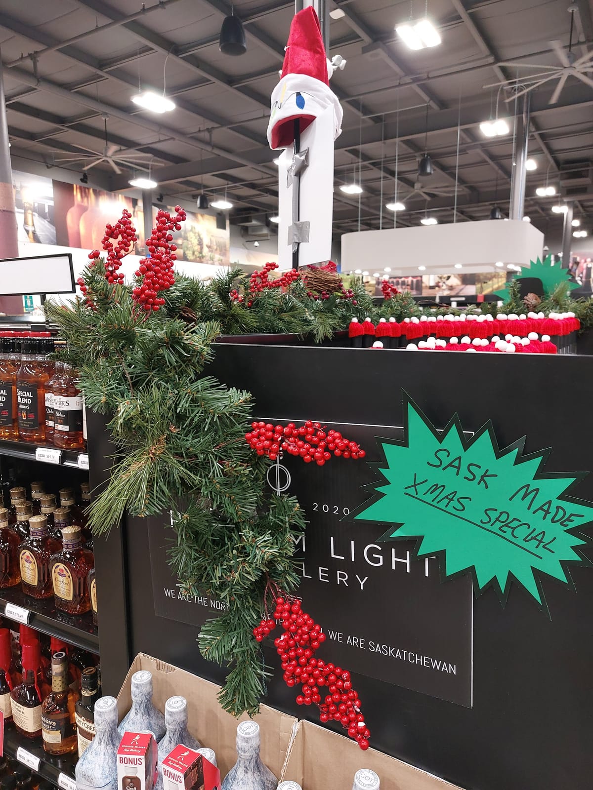 In-store display at Total Wine