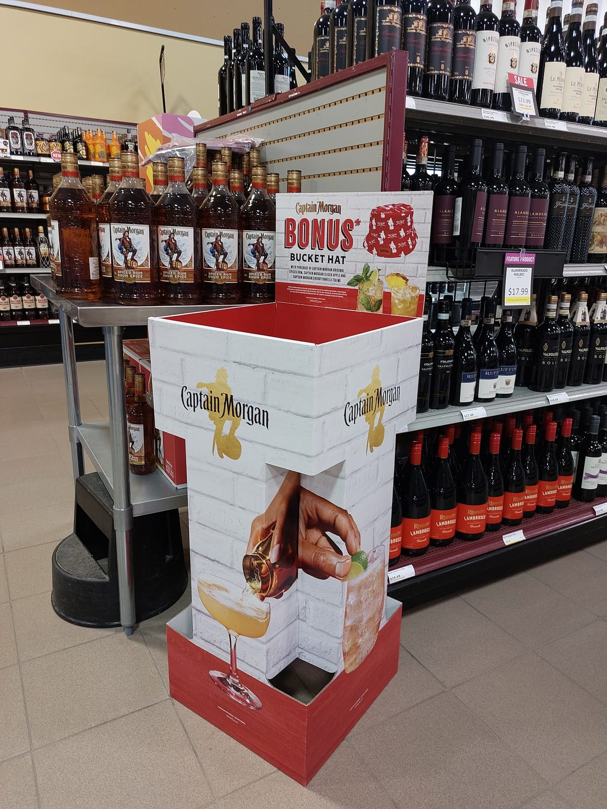 Captain Morgan at Waitrose