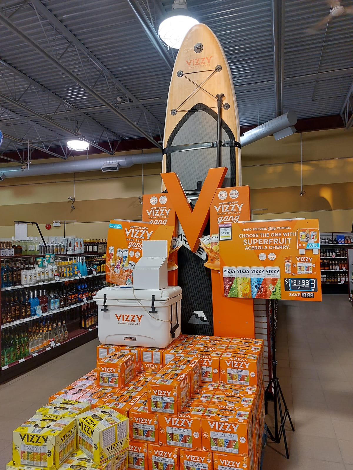 Vizzy at Total Wine