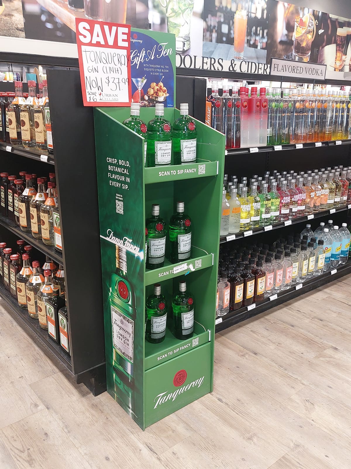Tanqueray at Tesco Ireland
