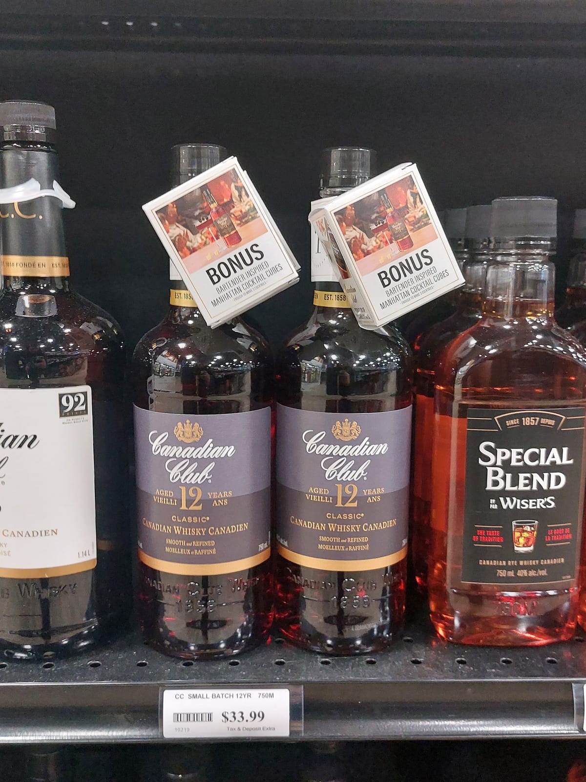 Canadian Club at Systembolaget