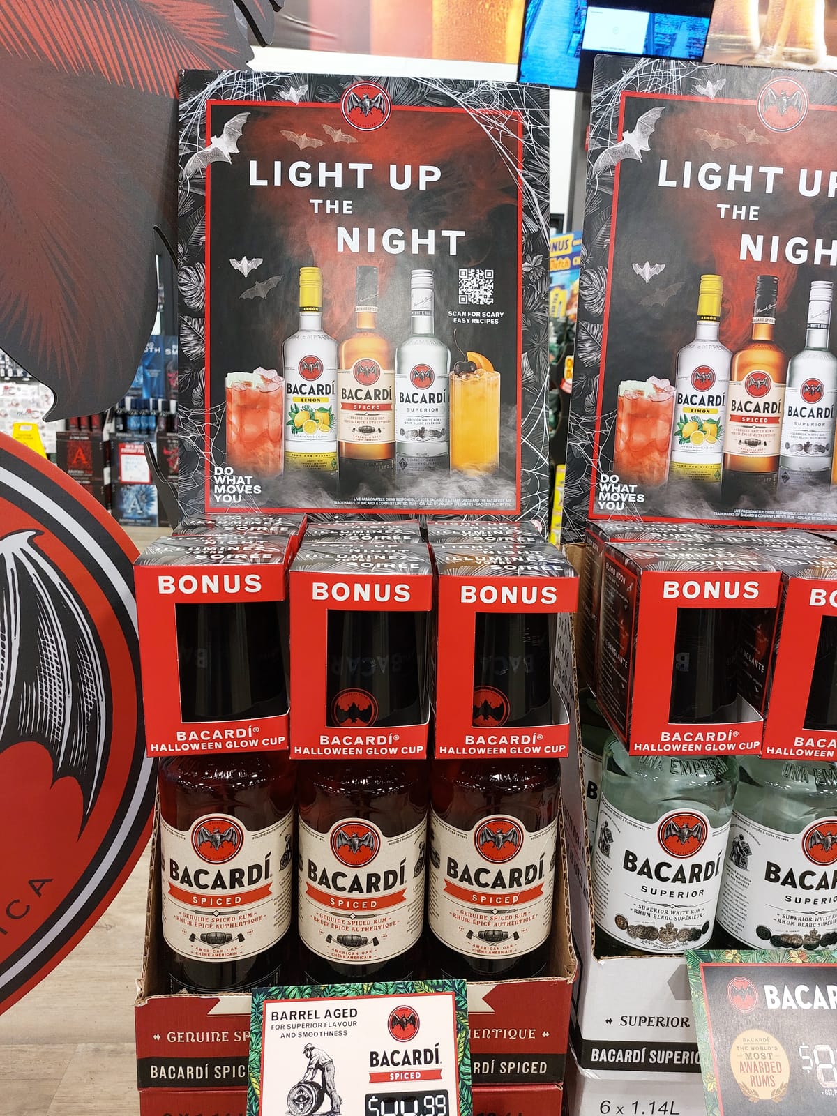 Bacardi at Walmart