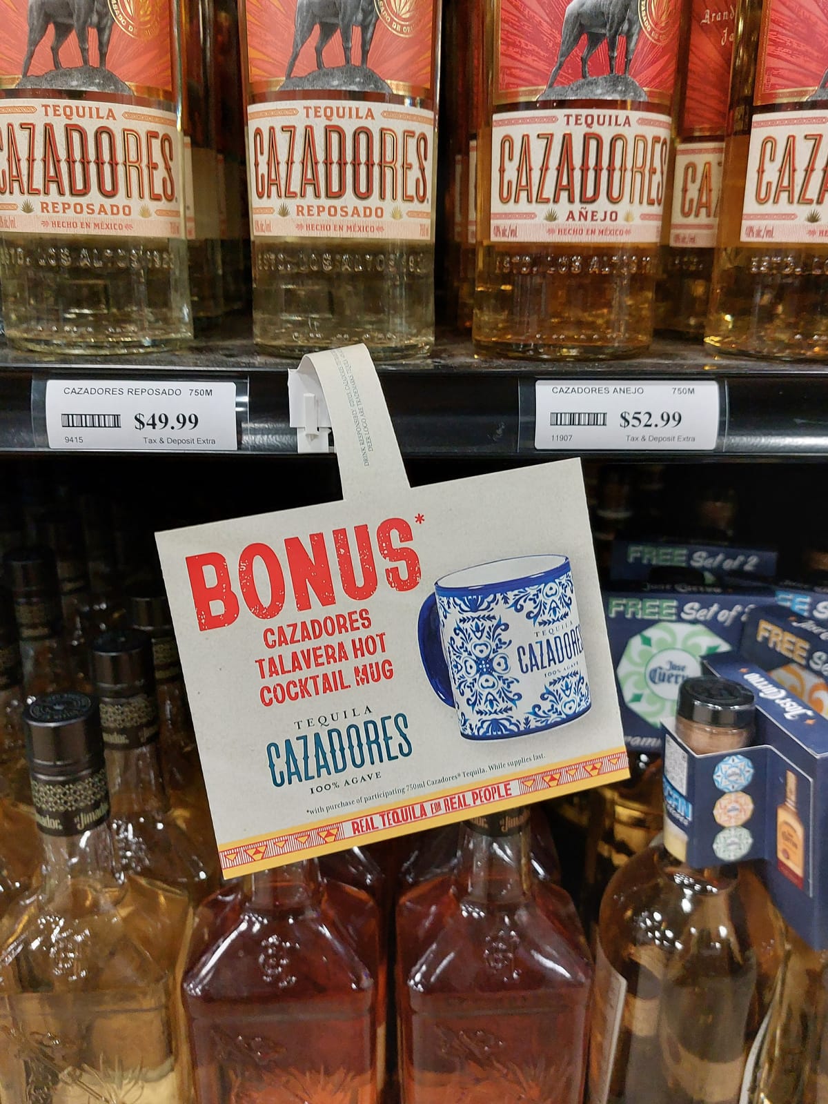 Cazadores at BC Liquor