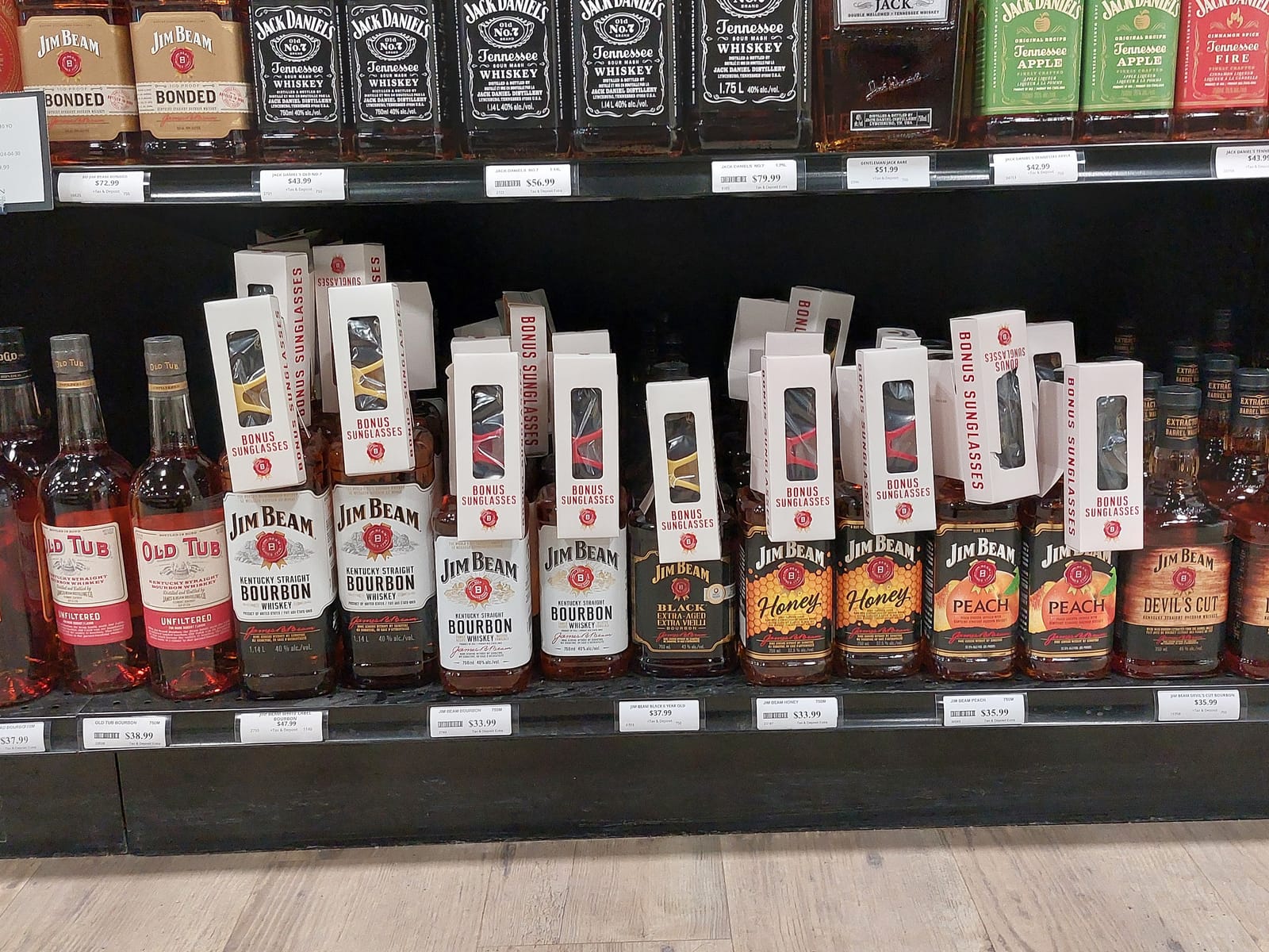 Jim Beam at BC Liquor