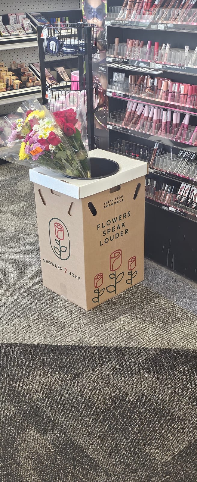 In-store display at Tesco Ireland