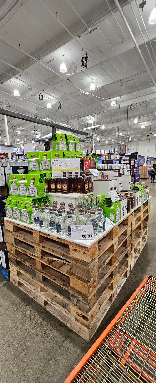 Patron at Local Wine Shop