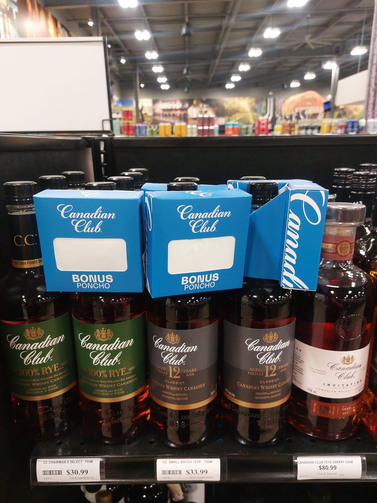 Canadian Club at Total Wine