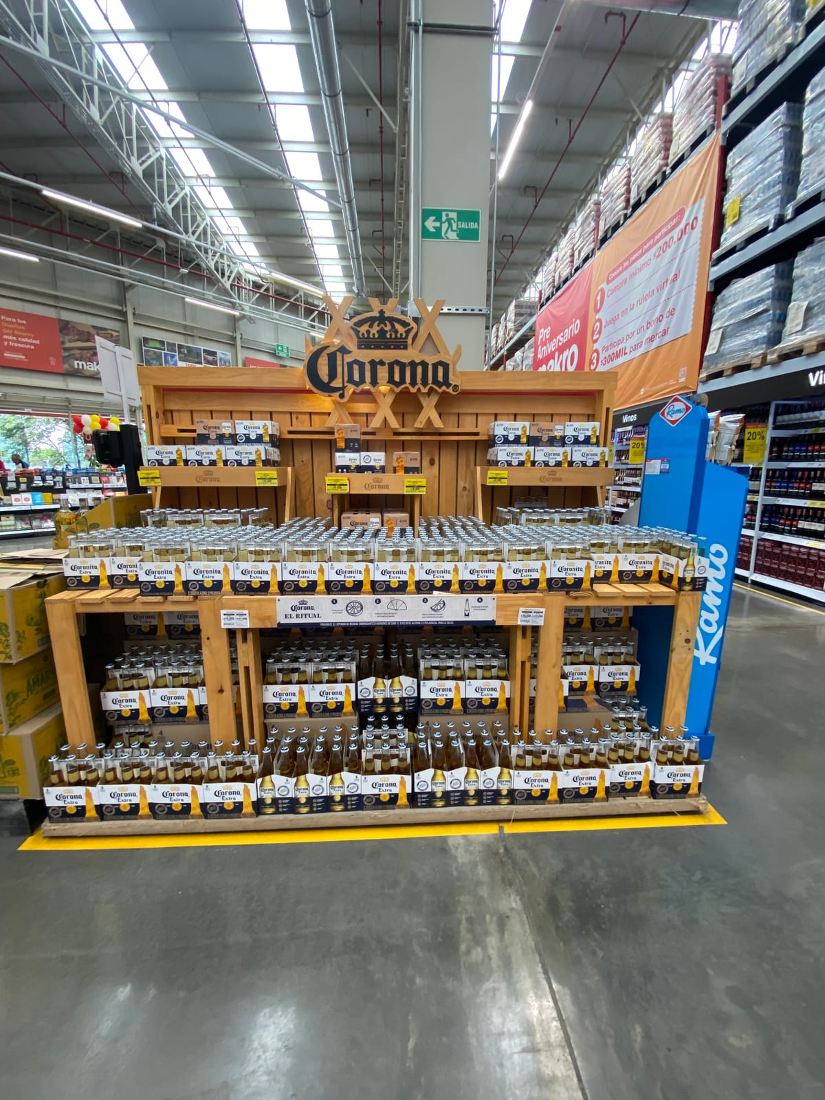 Corona at Local Wine Shop