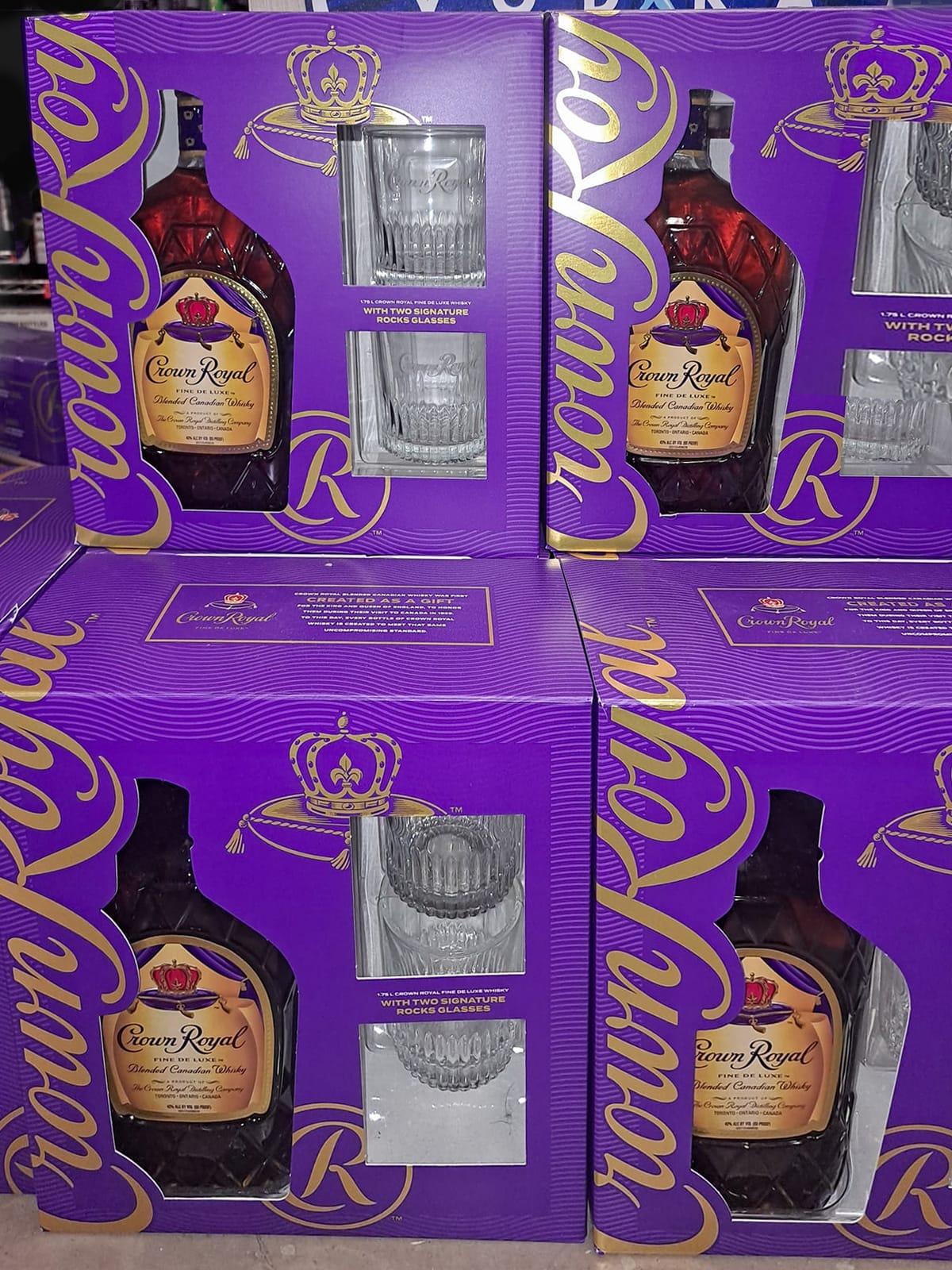 Crown Royal at Local Wine Shop