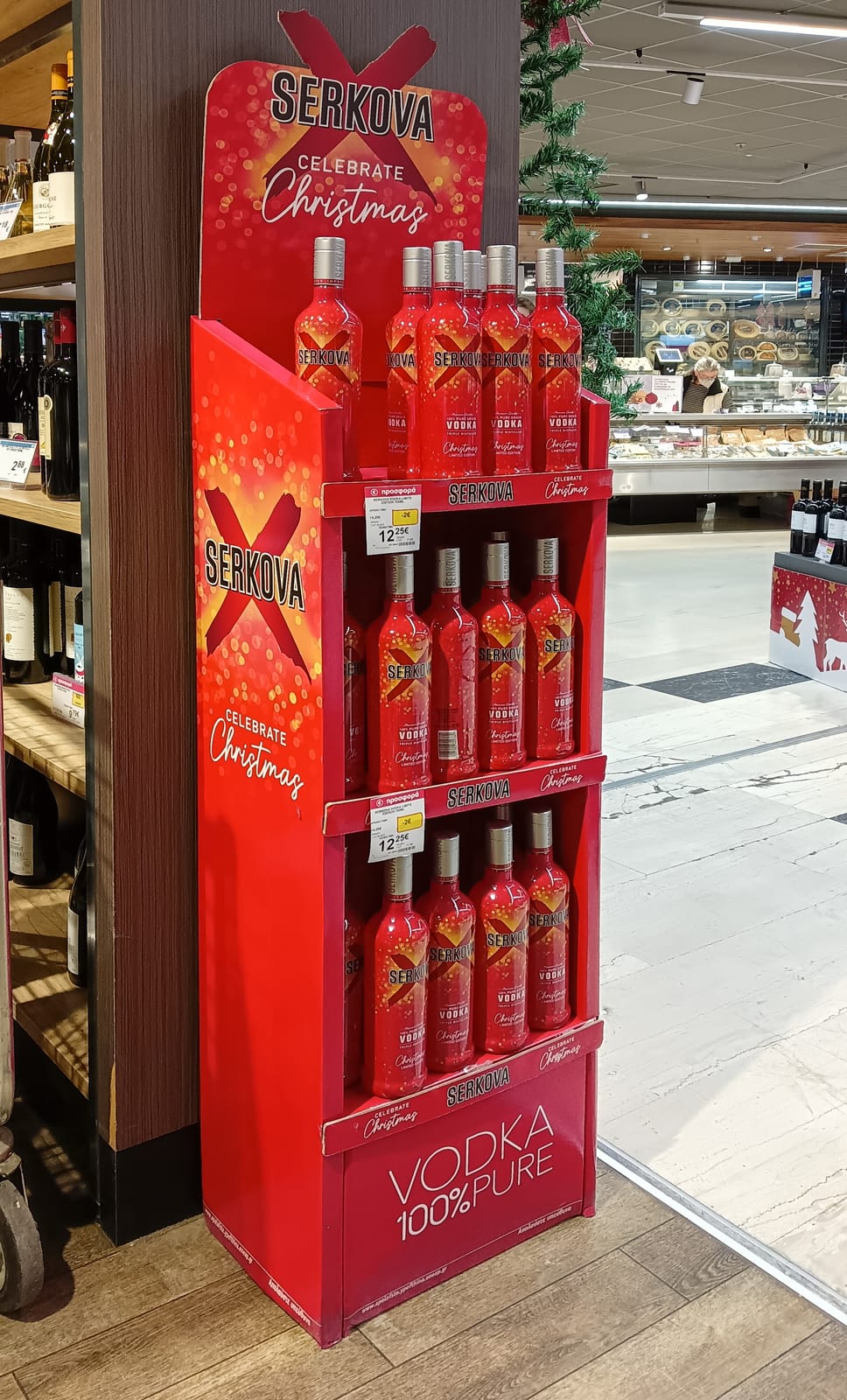 Serkova at Tesco Ireland