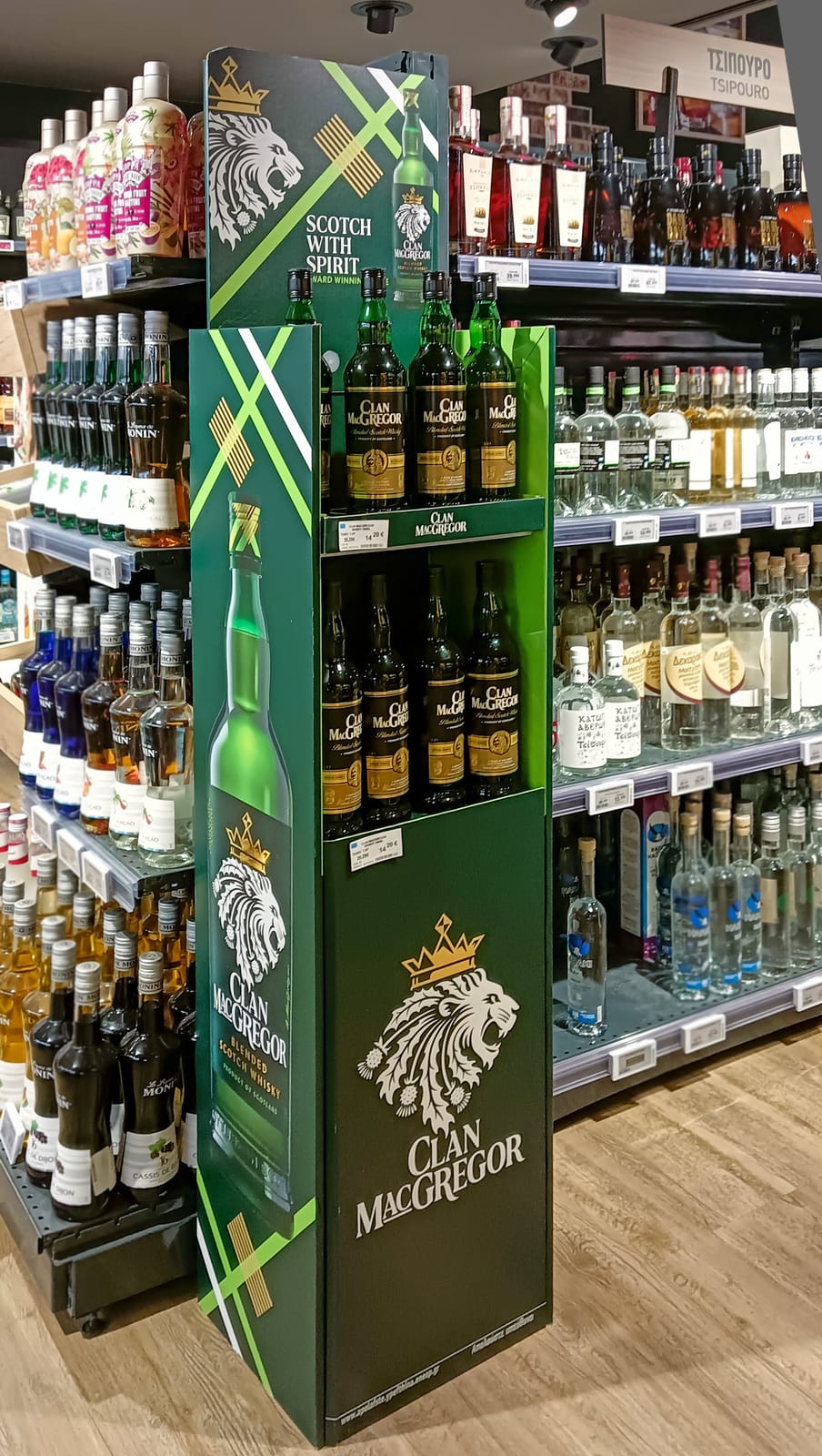 Clan MacGregor at Tesco Ireland