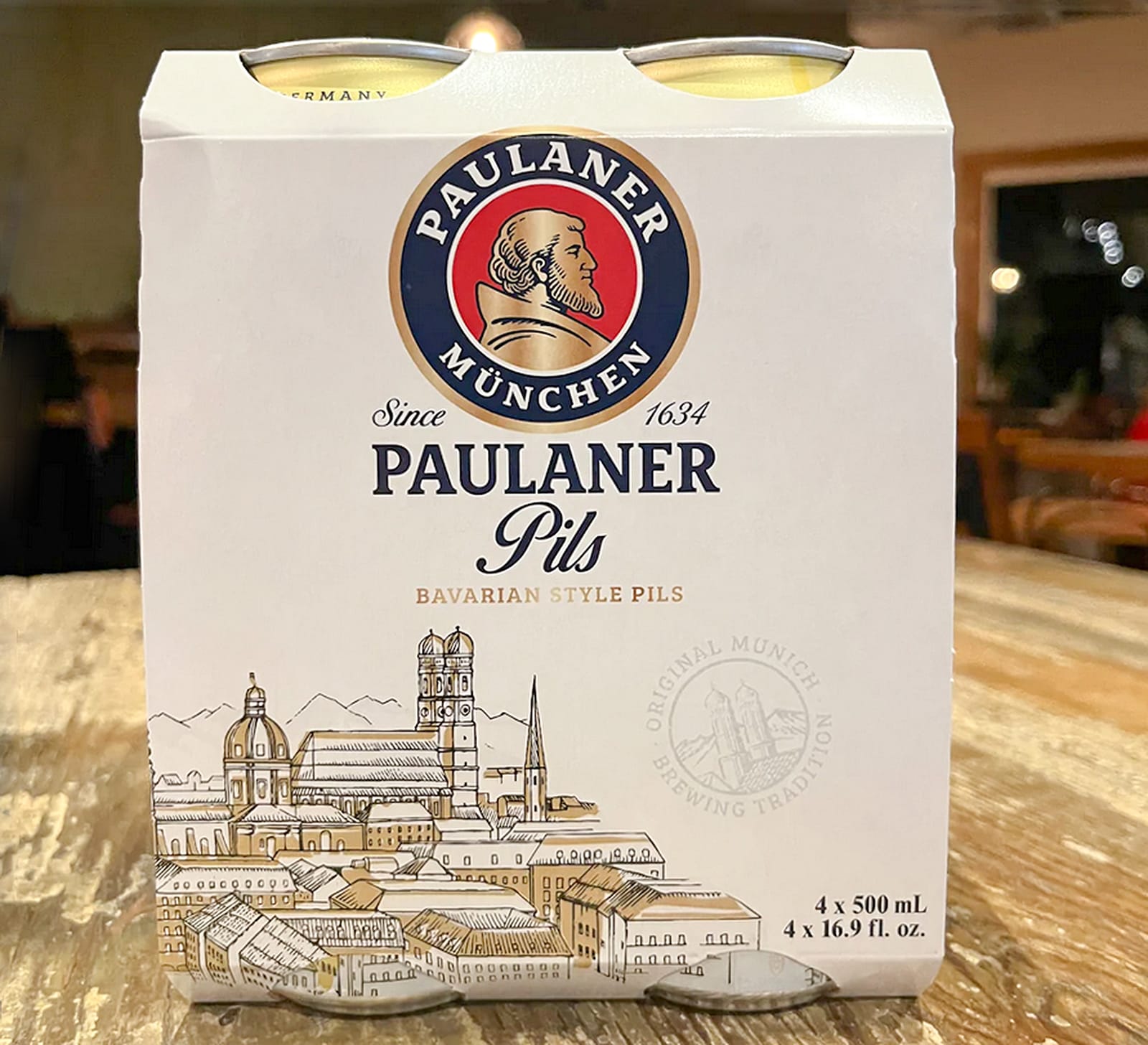 Paulaner at Local Wine Shop