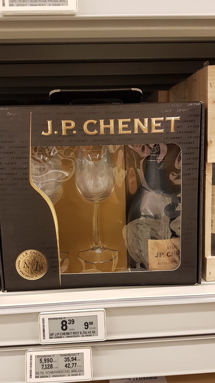 J.P. Chenet at Walmart