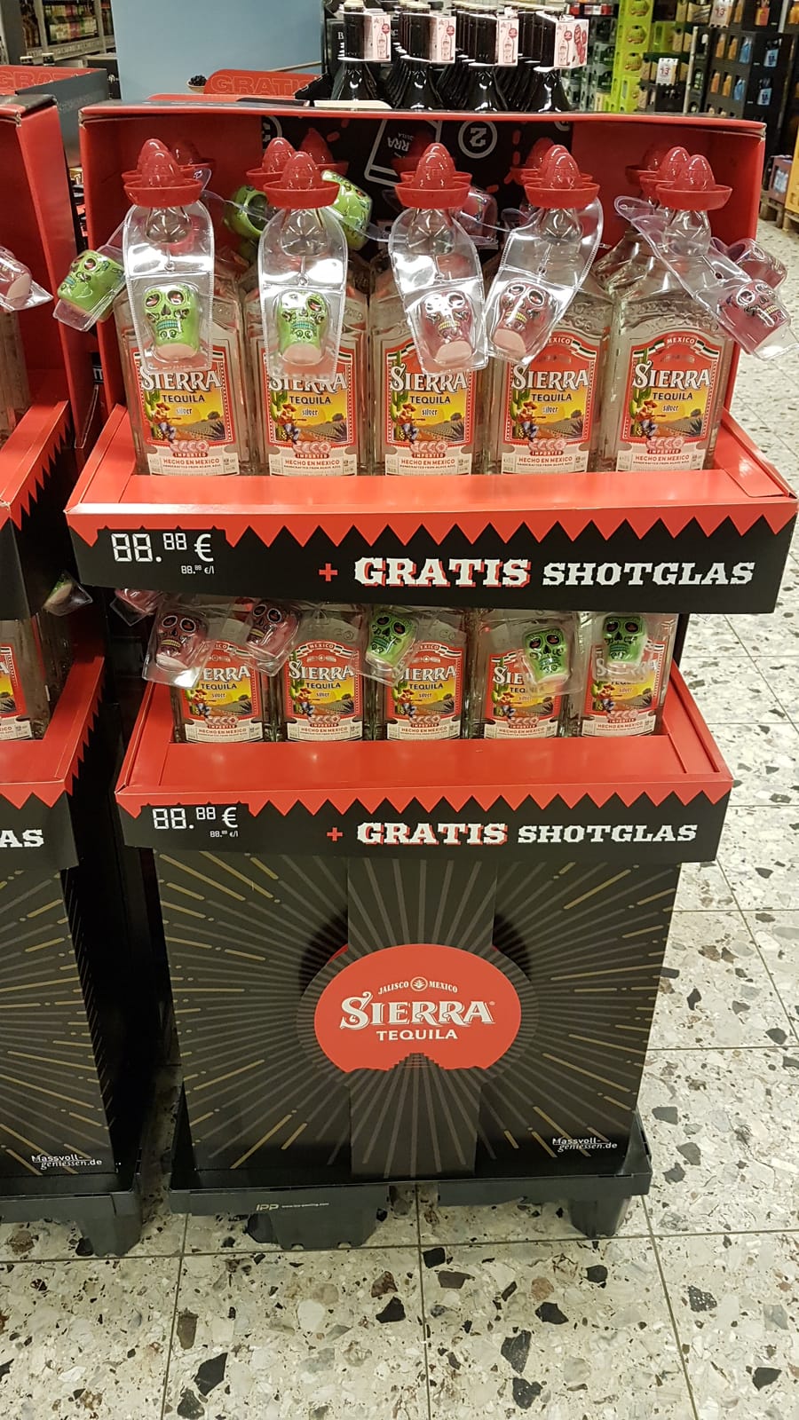Sierra Tequila at Tesco Ireland