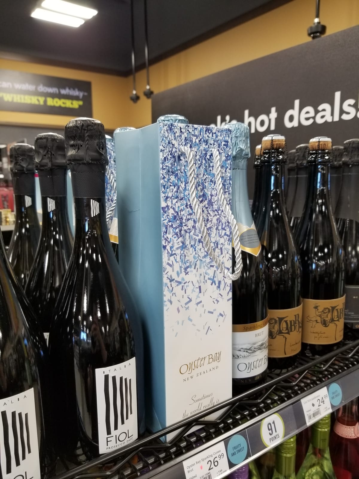 Oyster Bay at Local Wine Shop