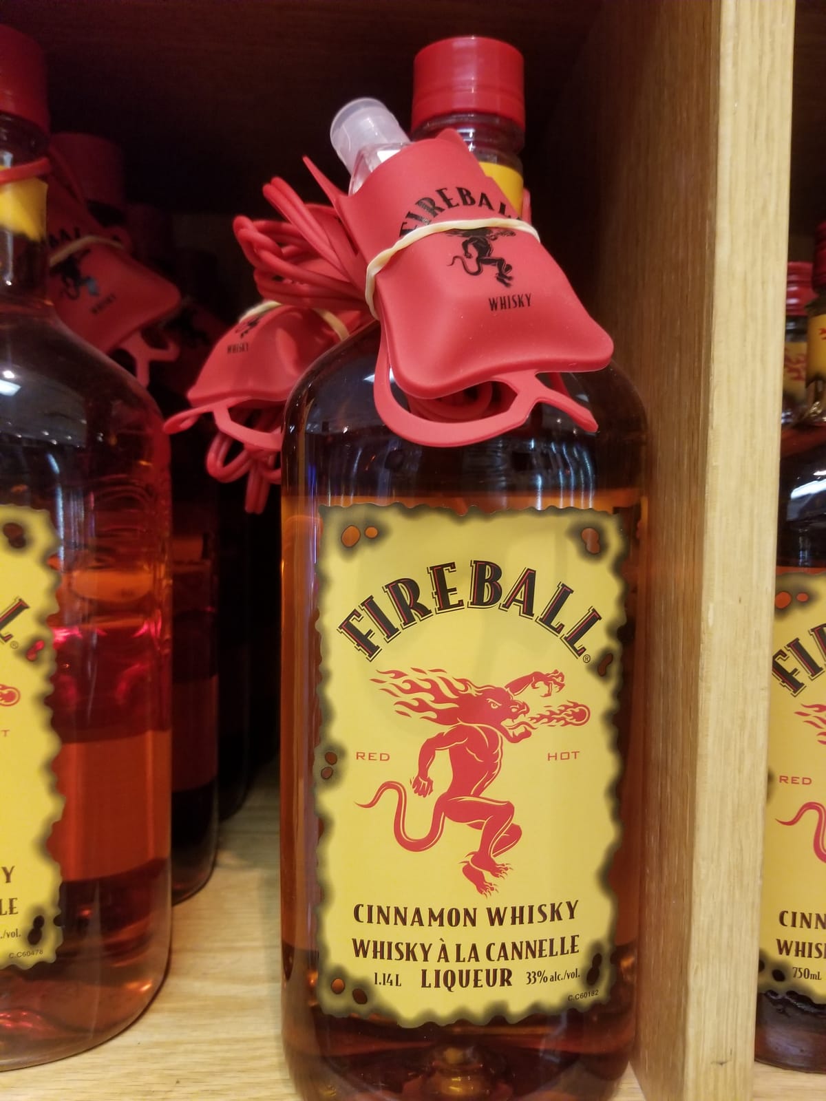 Fireball at BC Liquor