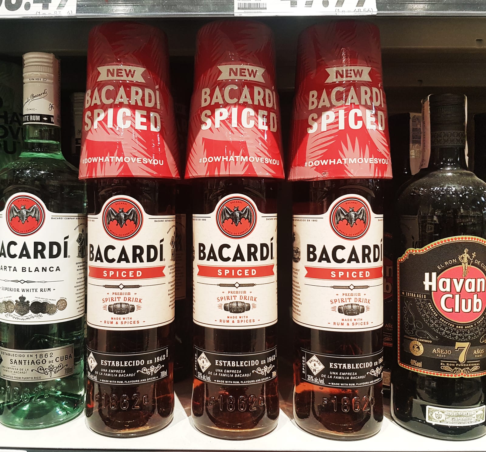 Bacardi at Waitrose