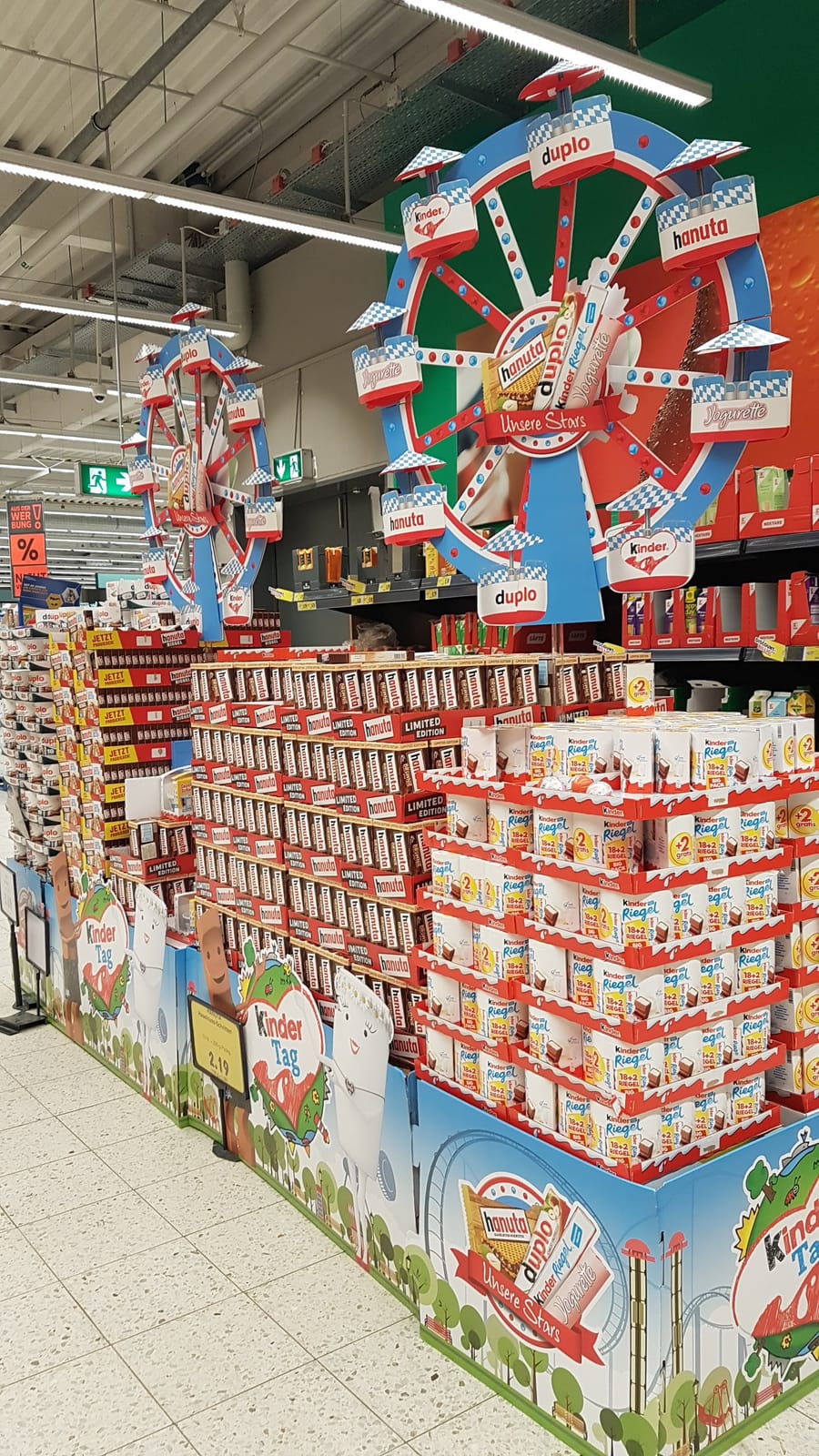 Kinder at Tesco Ireland