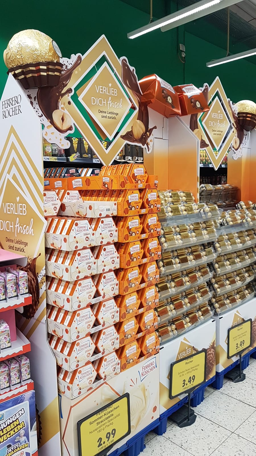 Ferrero Rocher at Local Wine Shop