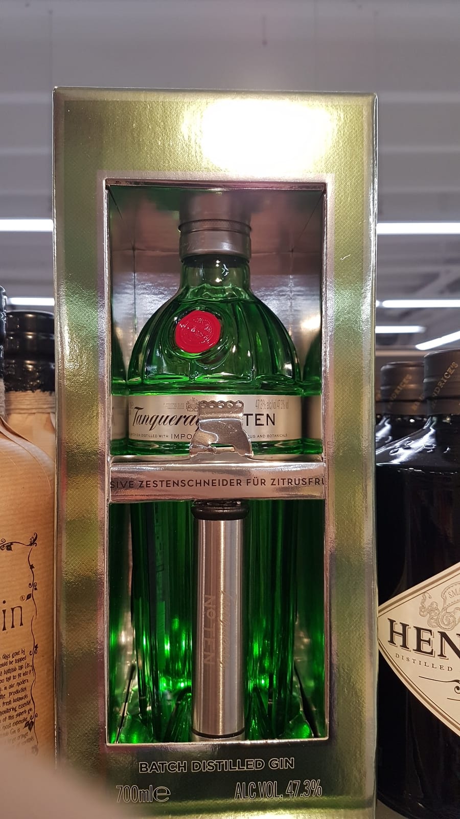 Tanqueray at Waitrose