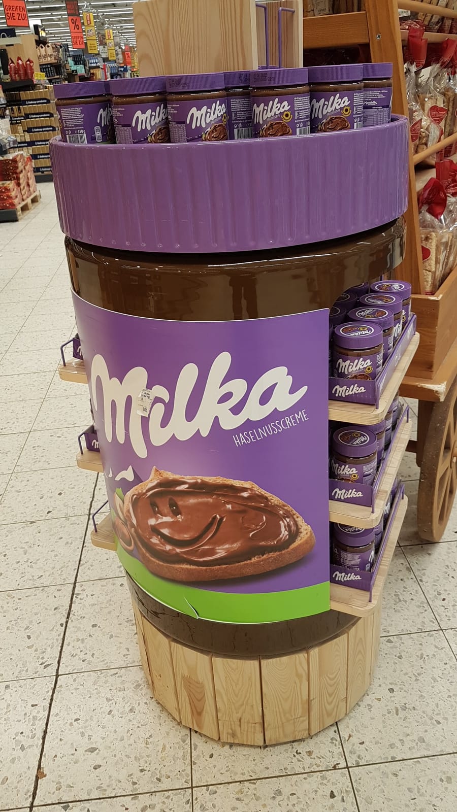 In-store display at Total Wine