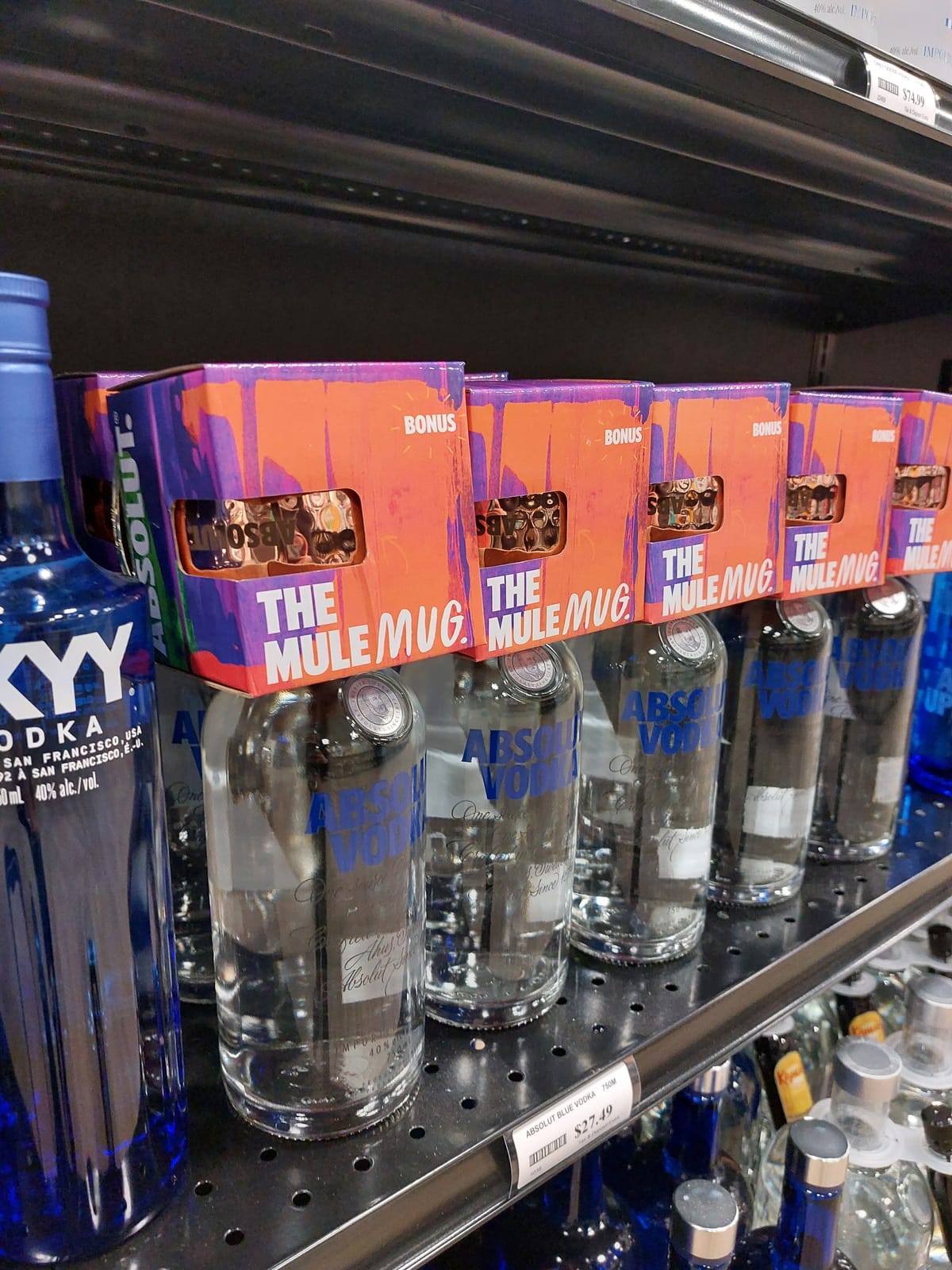 Absolut at Safeway