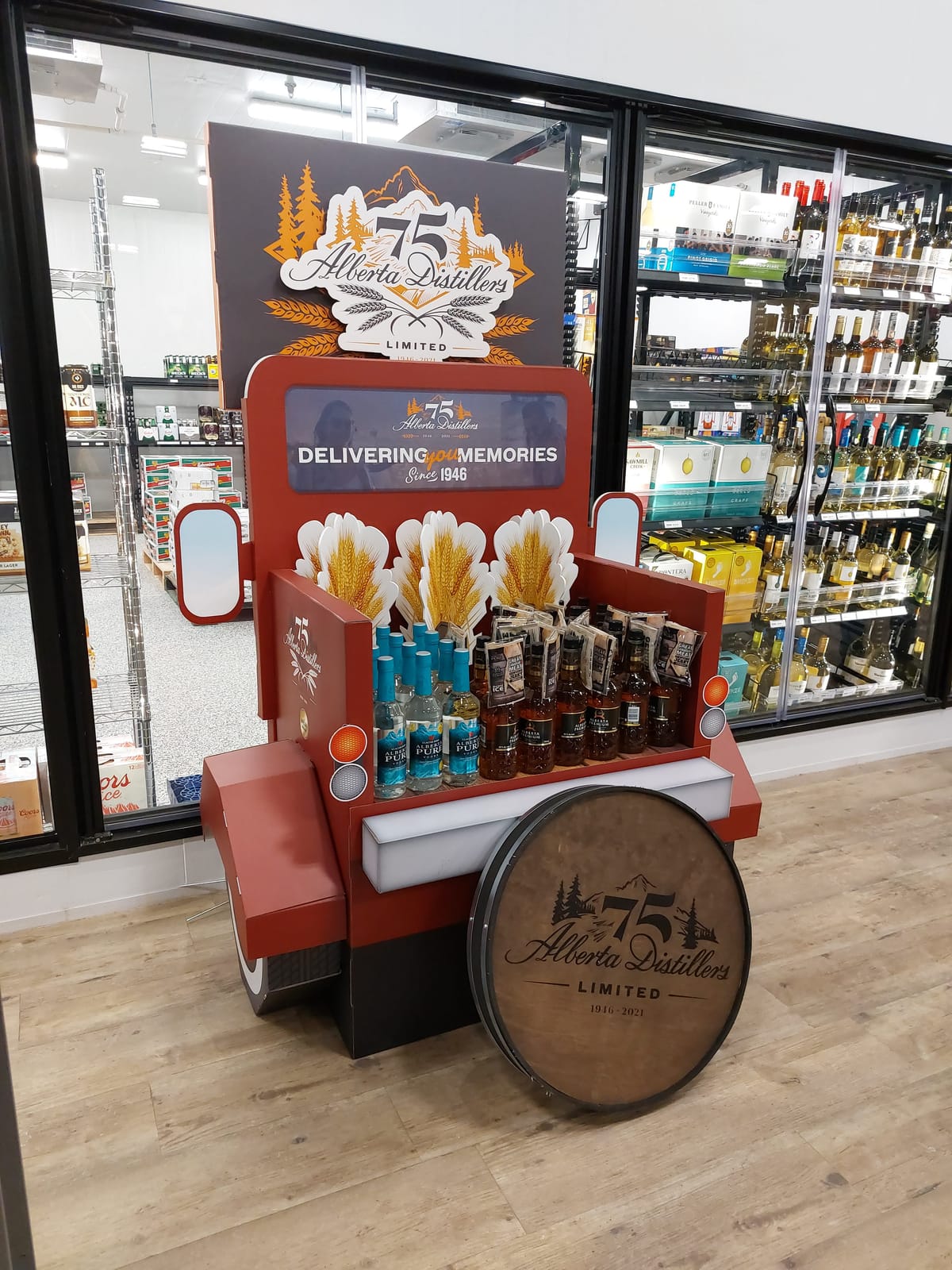 Alberta Distillers at Local Wine Shop