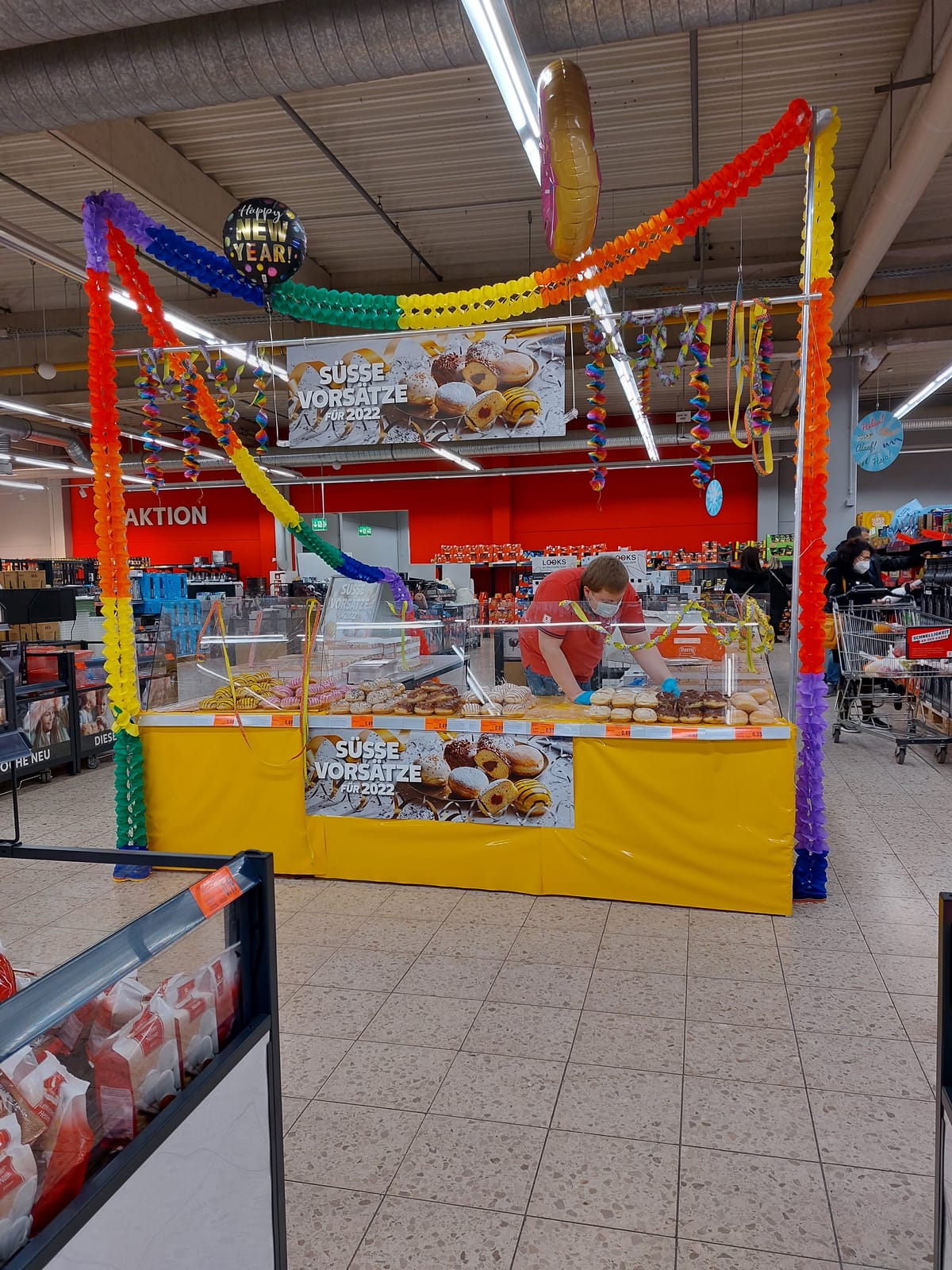In-store display at Binny's