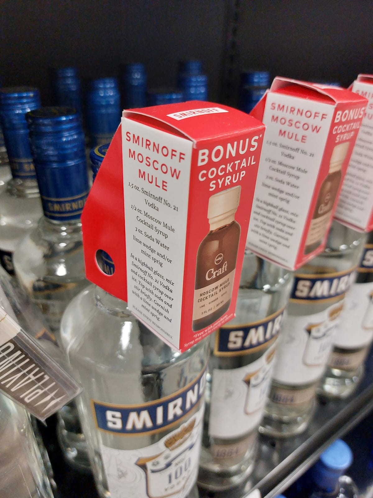 Smirnoff at Total Wine