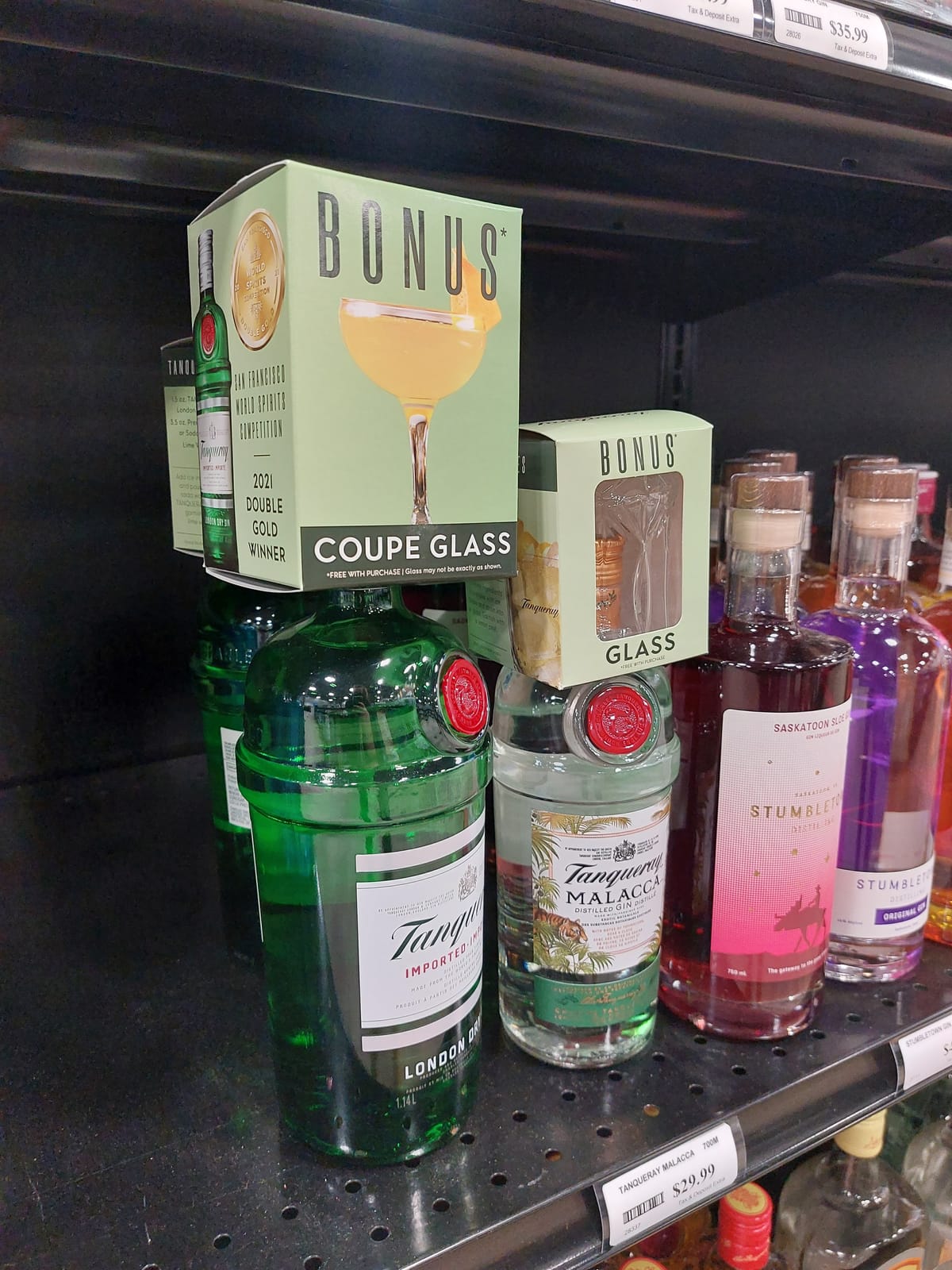 Tanqueray at Total Wine