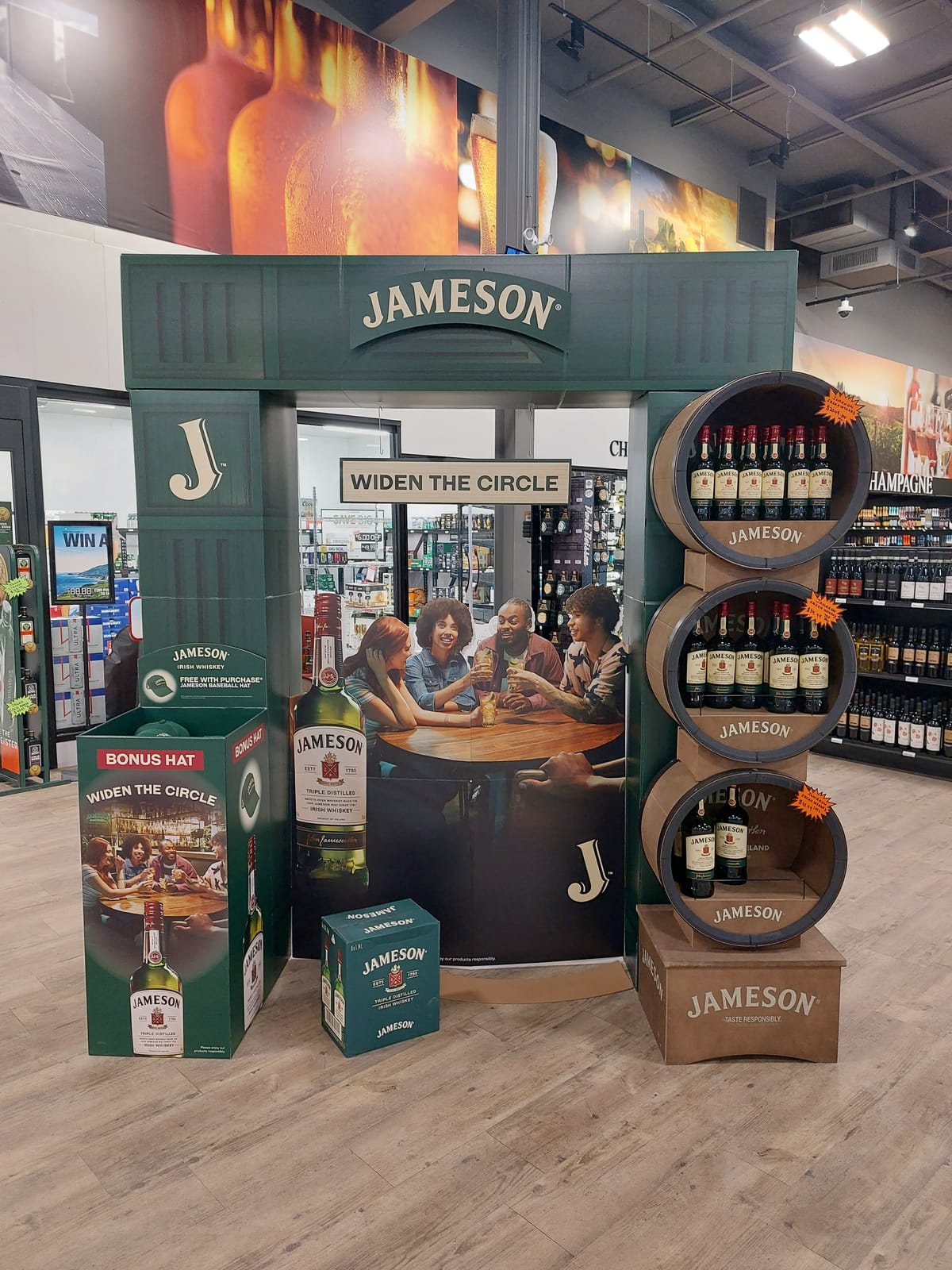 Jameson at Local Wine Shop