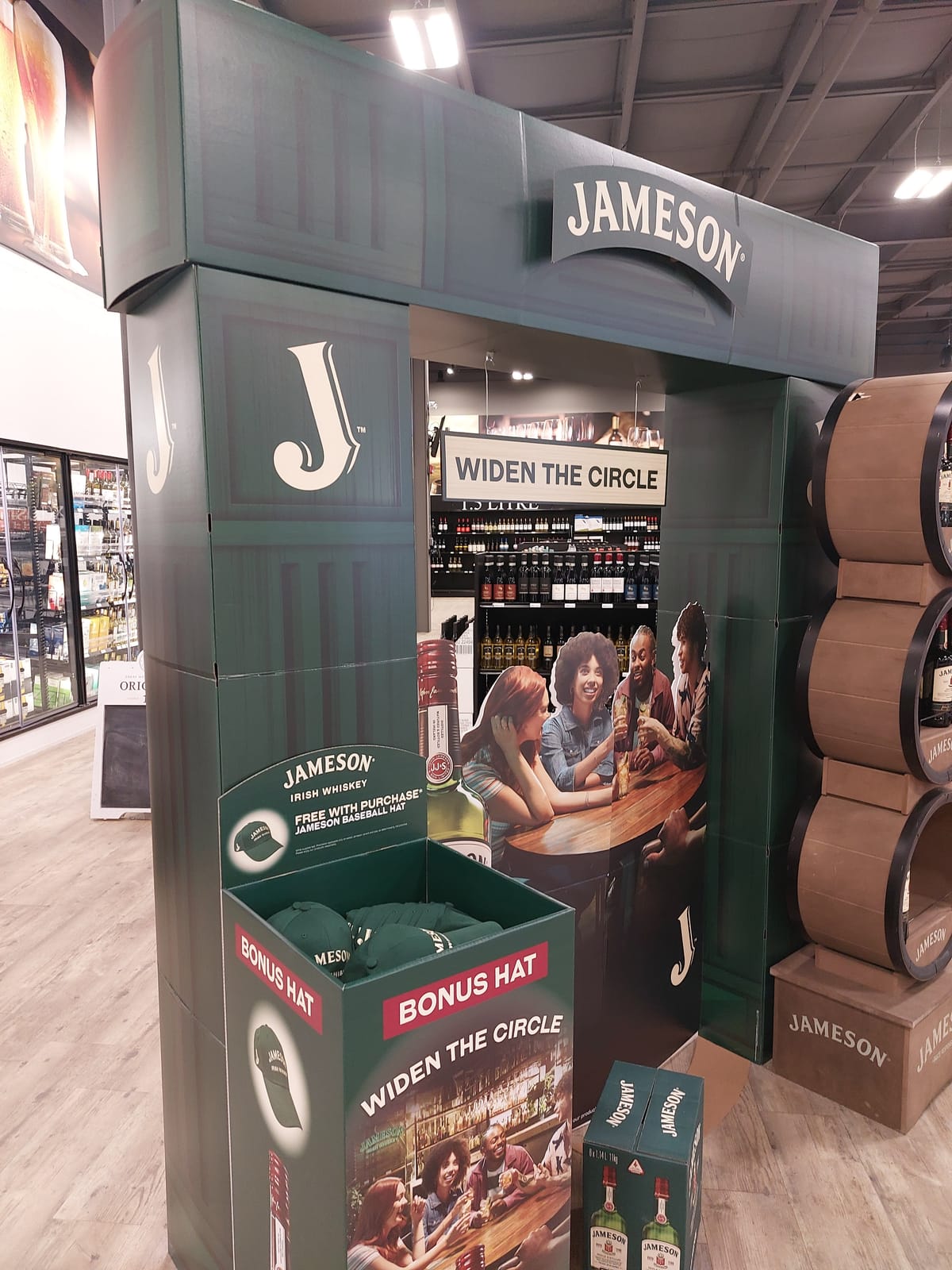 Jameson at Local Wine Shop