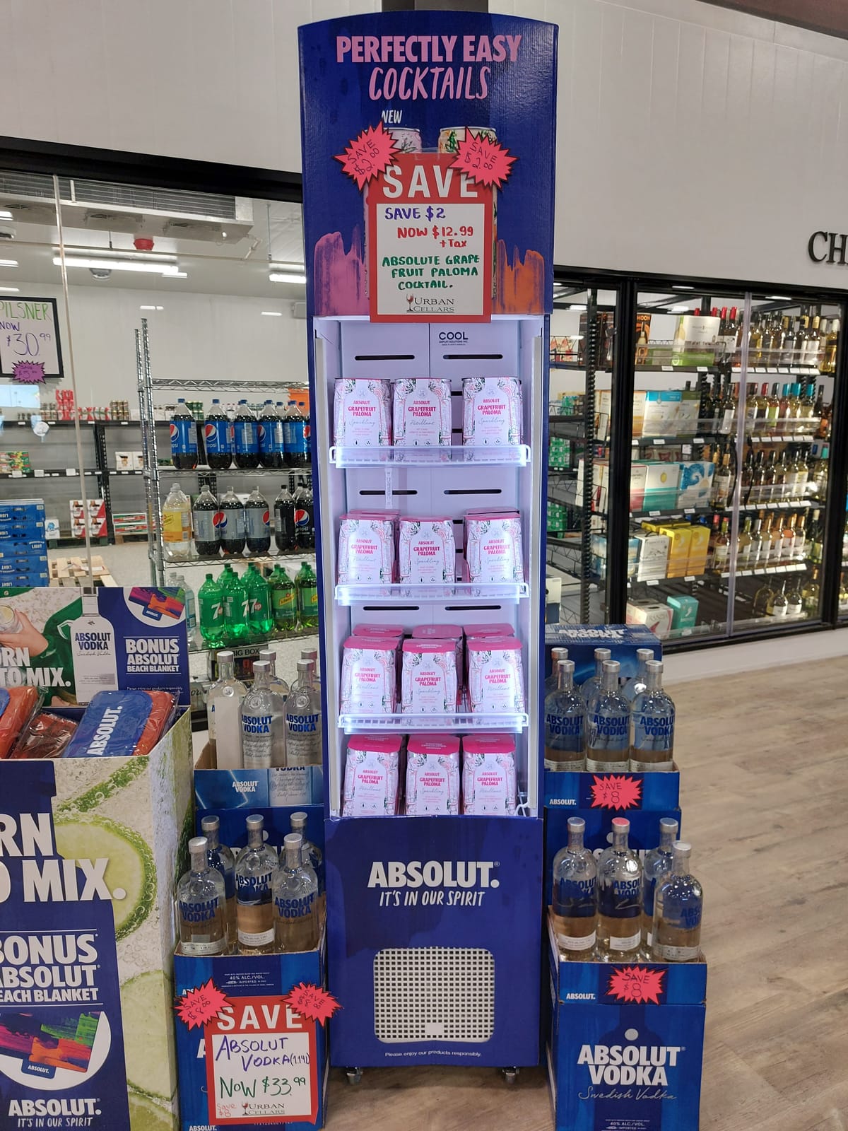 Absolut at Total Wine