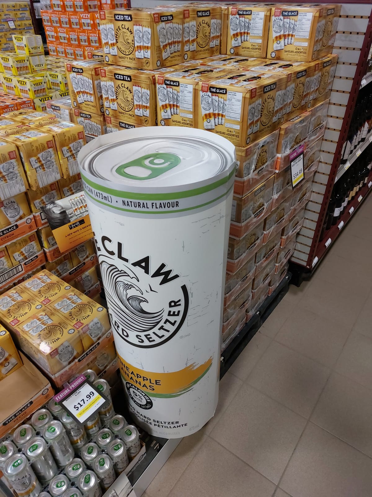 White Claw at Costco